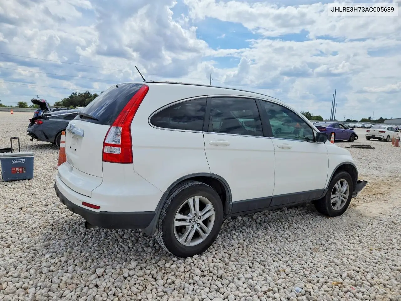 2010 HONDA CR-V VIN JHLRE3H73AC005689 — фото 3