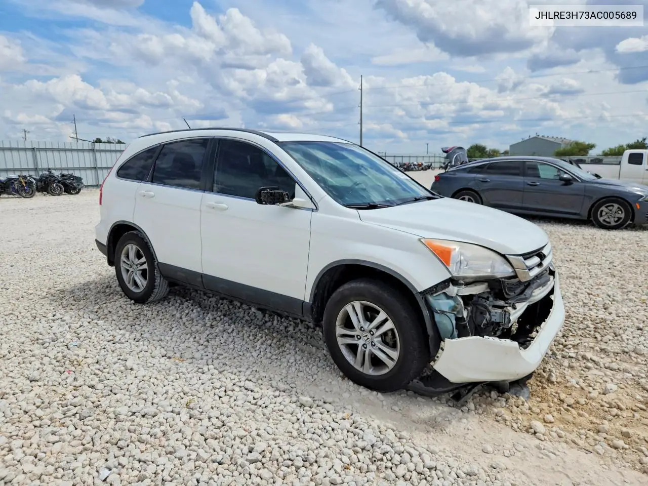 2010 HONDA CR-V VIN JHLRE3H73AC005689 — фото 4