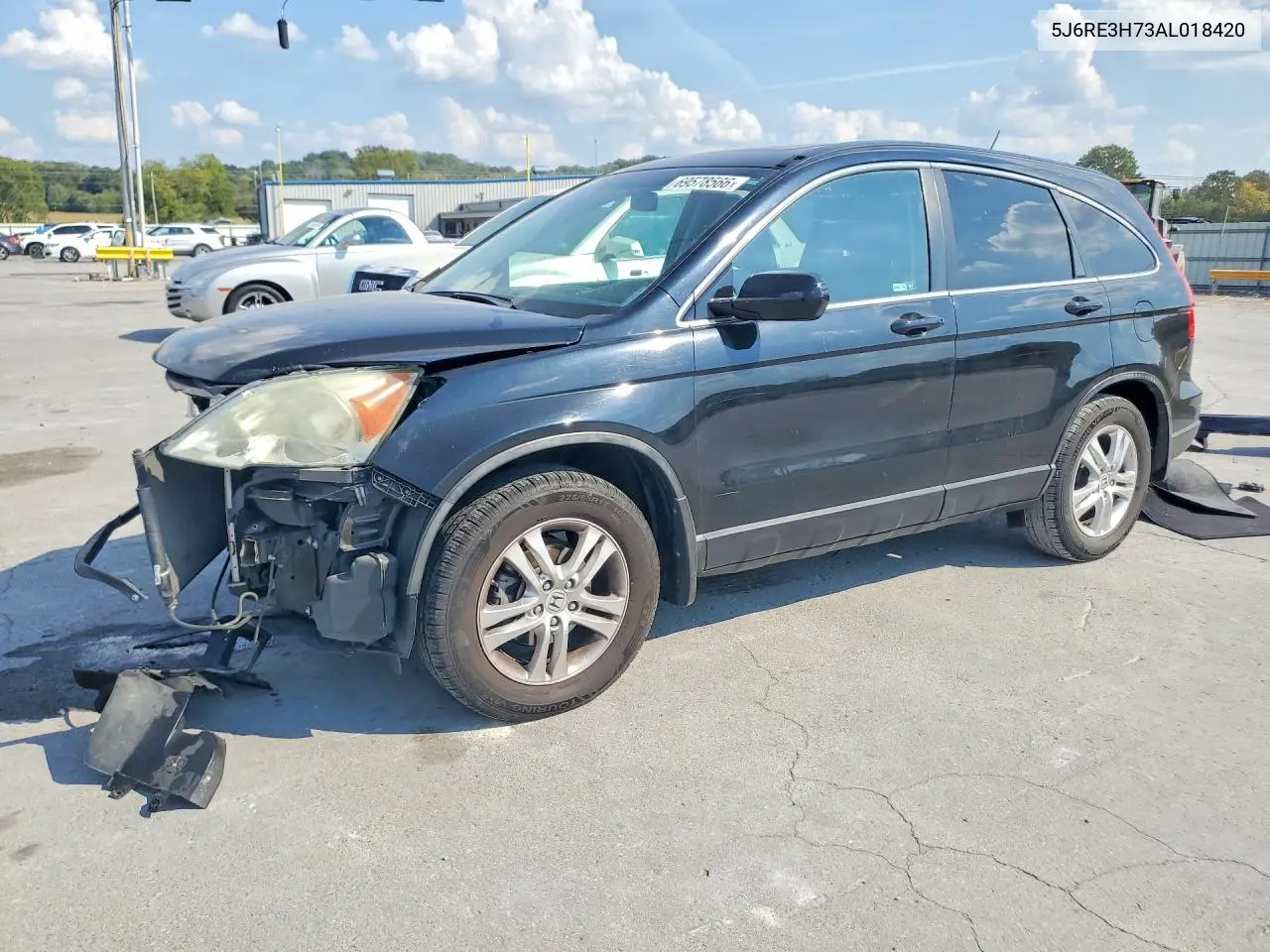 HONDA CR-V 2010, VIN 5J6RE3H73AL018420