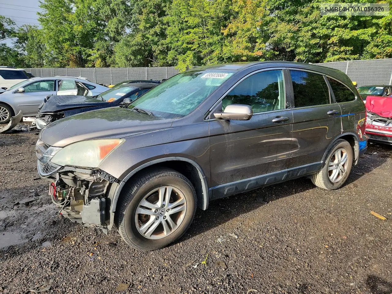 HONDA CR-V 2010, VIN 5J6RE4H76AL056326
