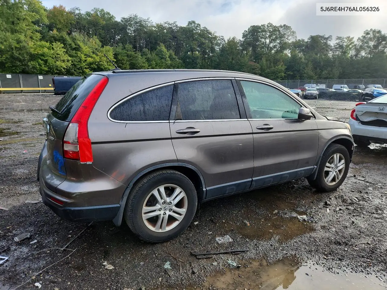 2010 HONDA CR-V VIN 5J6RE4H76AL056326 — фото 3