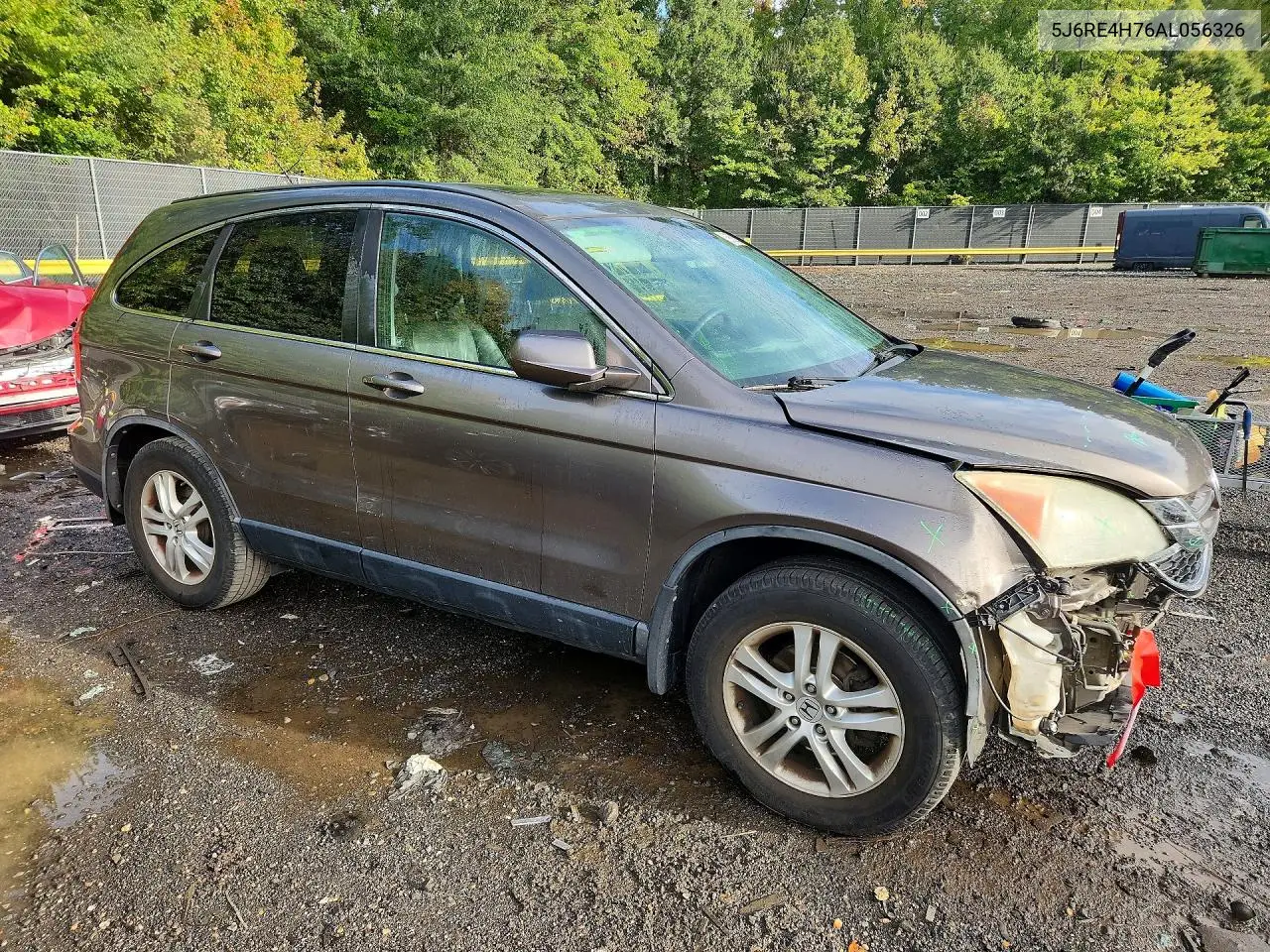 2010 HONDA CR-V VIN 5J6RE4H76AL056326 — фото 4