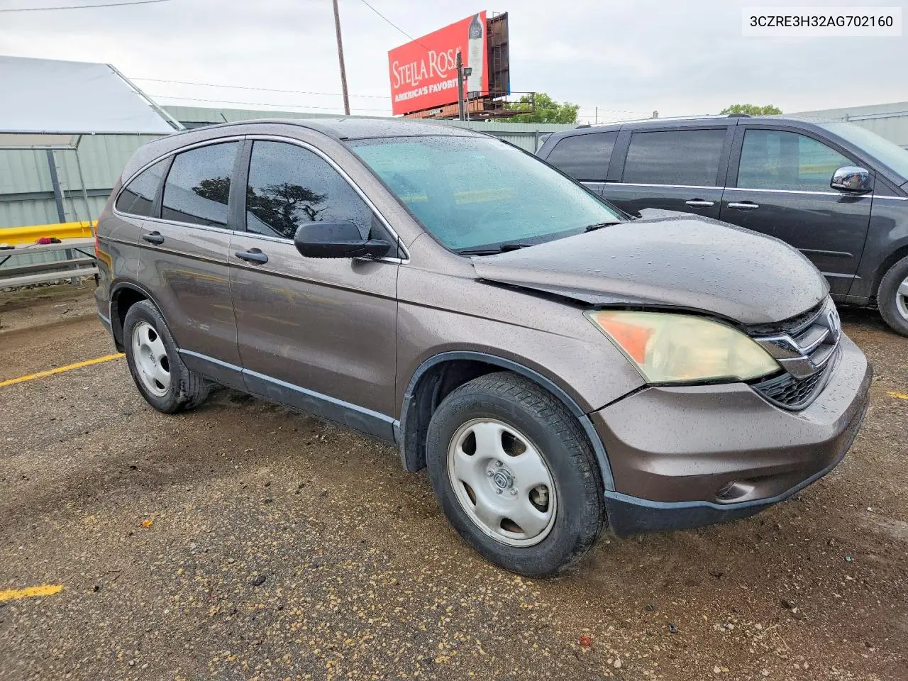 2010 HONDA CR-V VIN 3CZRE3H32AG702160 — фото 4