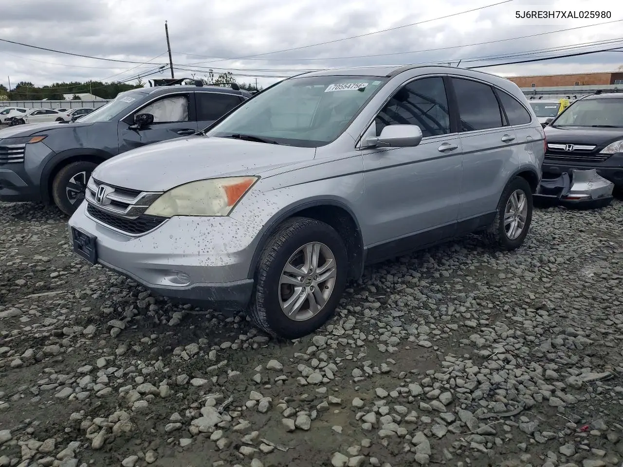 HONDA CR-V 2010, VIN 5J6RE3H7XAL025980