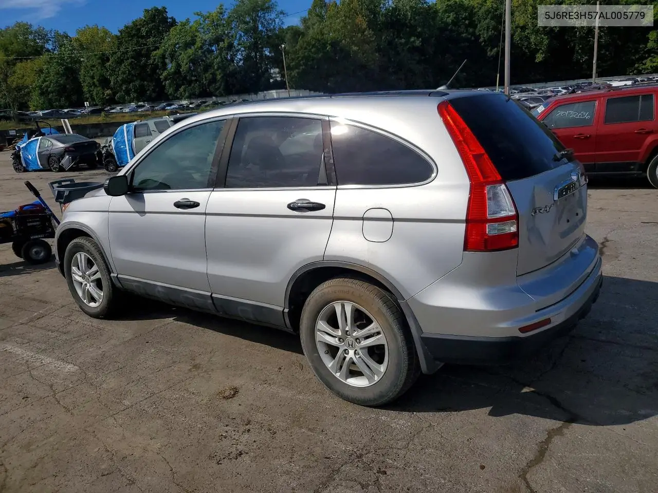 2010 HONDA CR-V VIN 5J6RE3H57AL005779 — фото 2