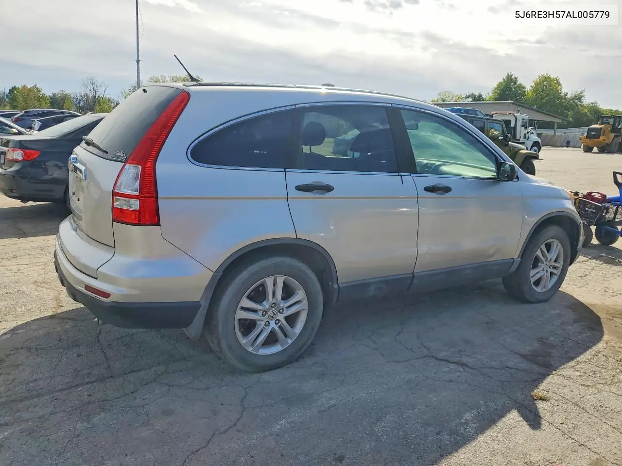 2010 HONDA CR-V VIN 5J6RE3H57AL005779 — фото 3