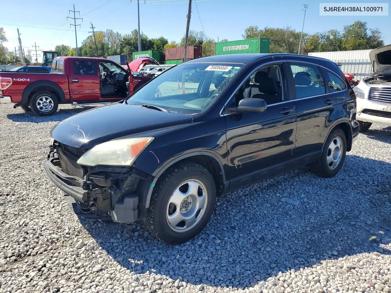 HONDA CR-V 2010, VIN 5J6RE4H38AL100971