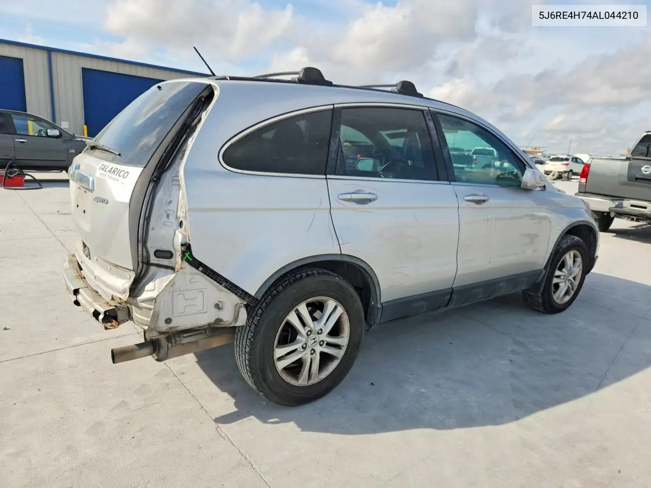 2010 HONDA CR-V VIN 5J6RE4H74AL044210 — фото 3