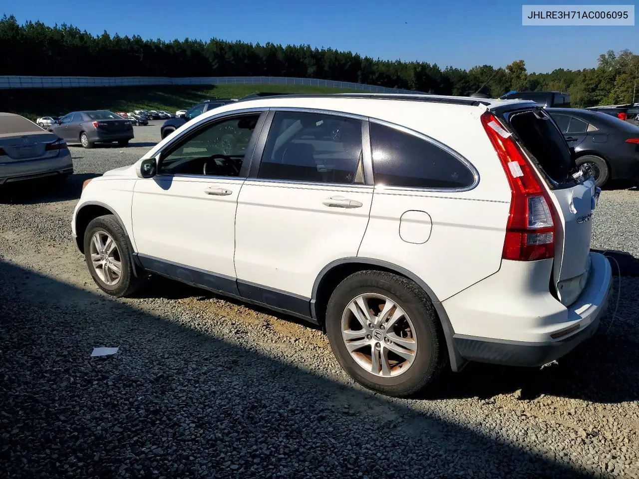2010 HONDA CR-V VIN JHLRE3H71AC006095 — фото 2