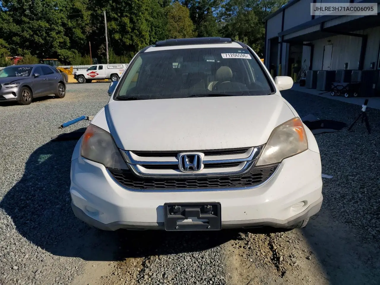 2010 HONDA CR-V VIN JHLRE3H71AC006095 — фото 5
