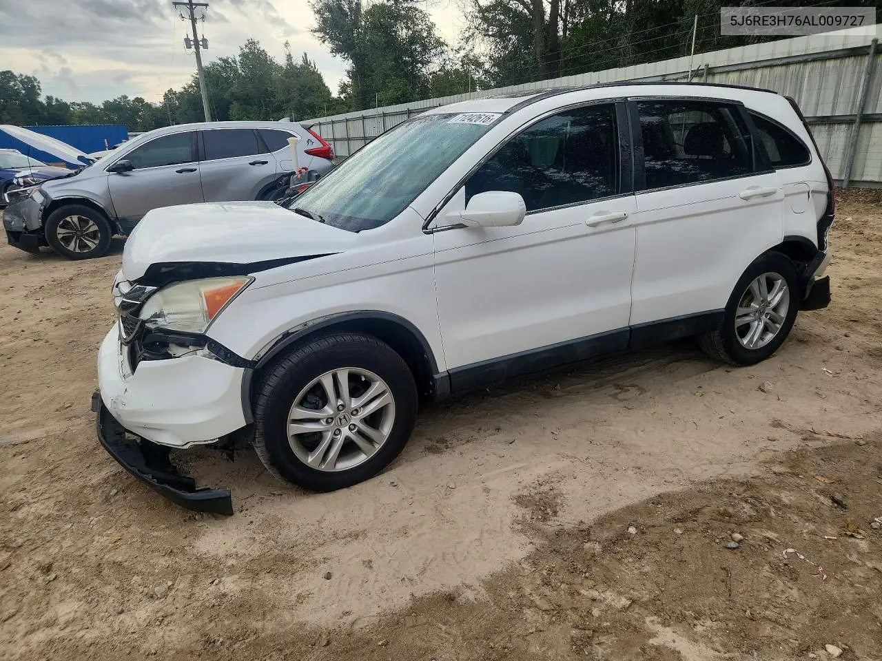 HONDA CR-V 2010, VIN 5J6RE3H76AL009727