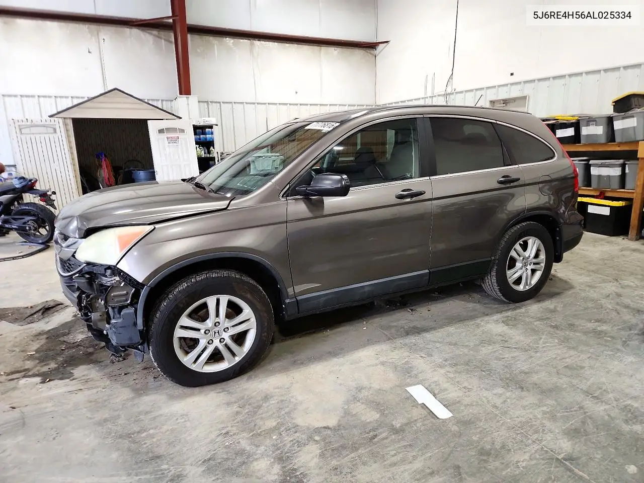 HONDA CR-V 2010, VIN 5J6RE4H56AL025334