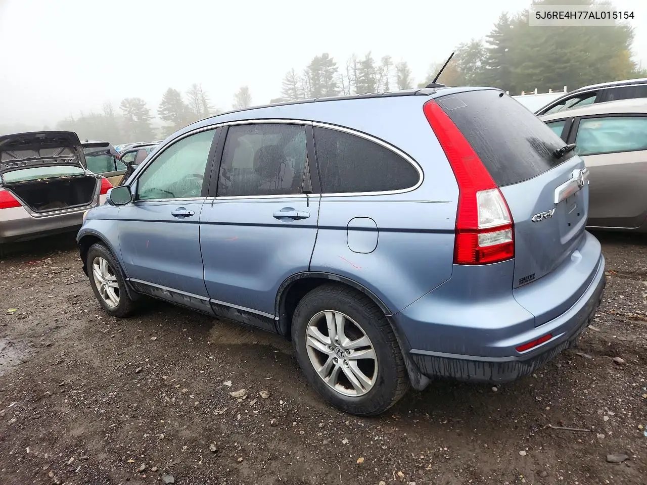 2010 HONDA CR-V VIN 5J6RE4H77AL015154 — фото 2