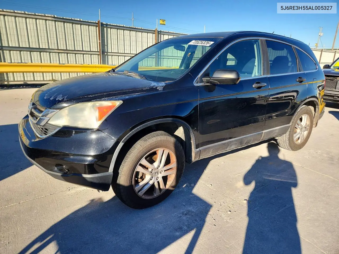 HONDA CR-V 2010, VIN 5J6RE3H55AL005327