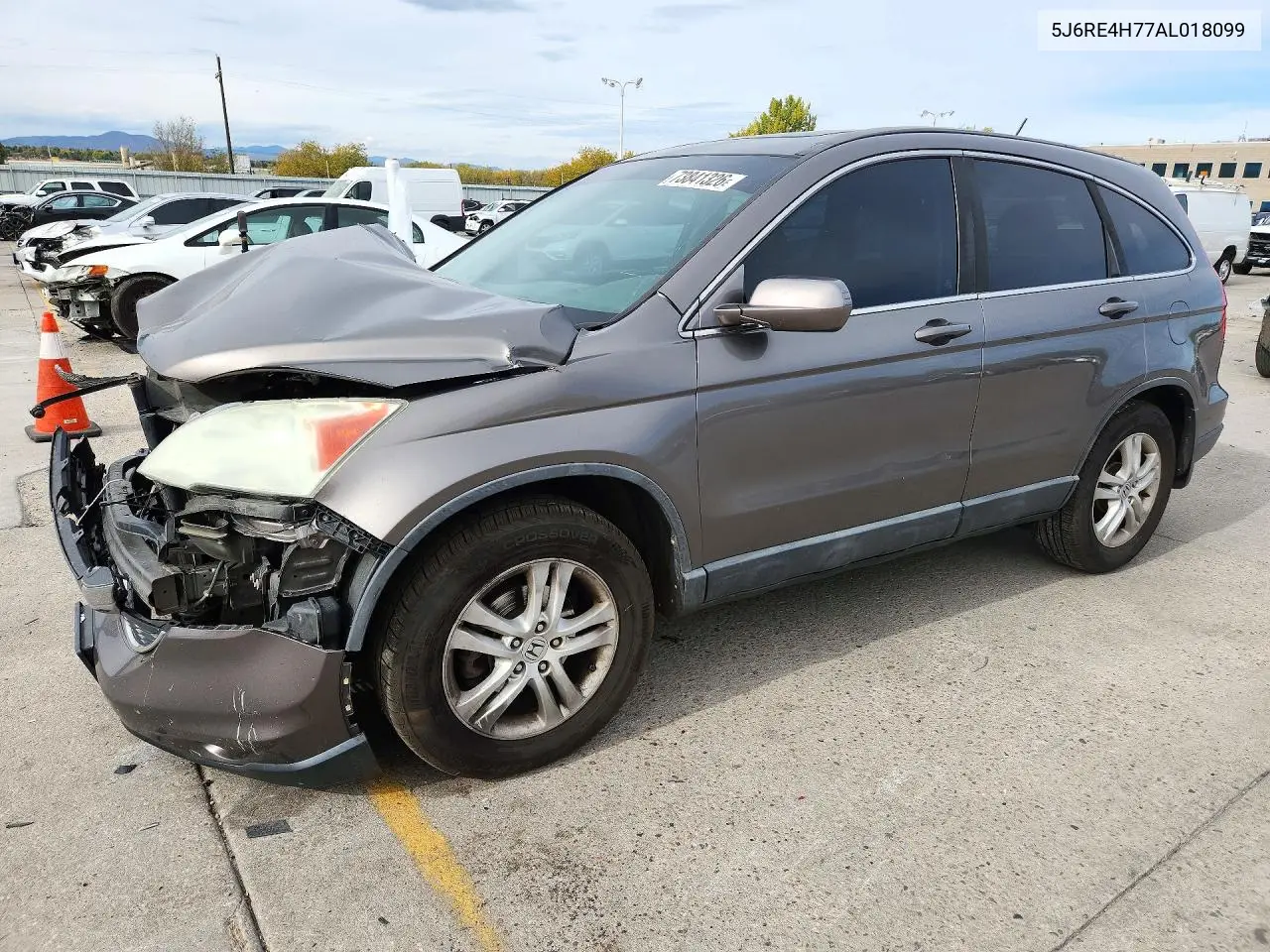 HONDA CR-V 2010, VIN 5J6RE4H77AL018099
