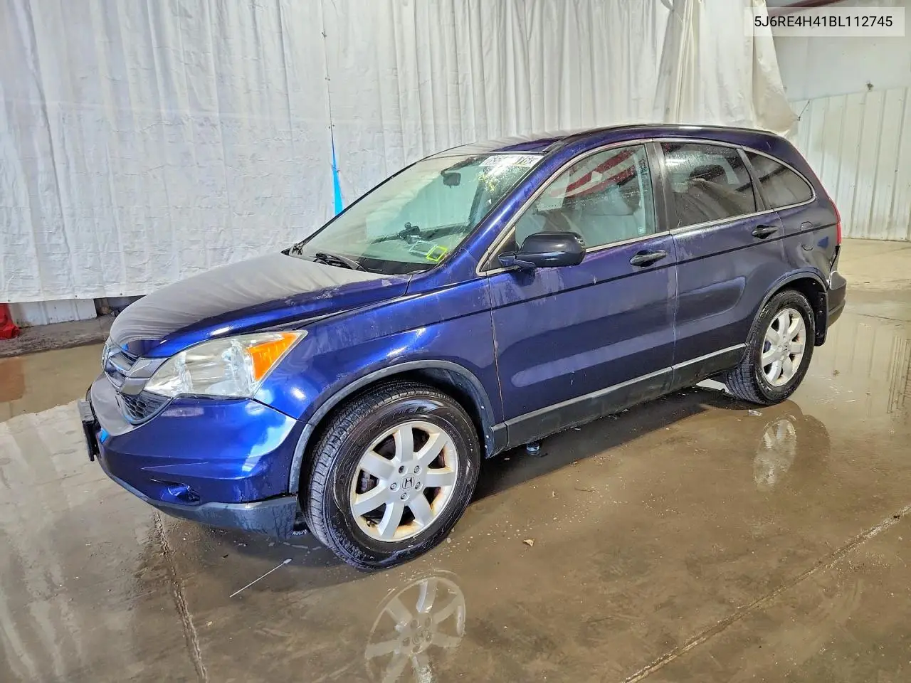 HONDA CR-V 2011, VIN 5J6RE4H41BL112745