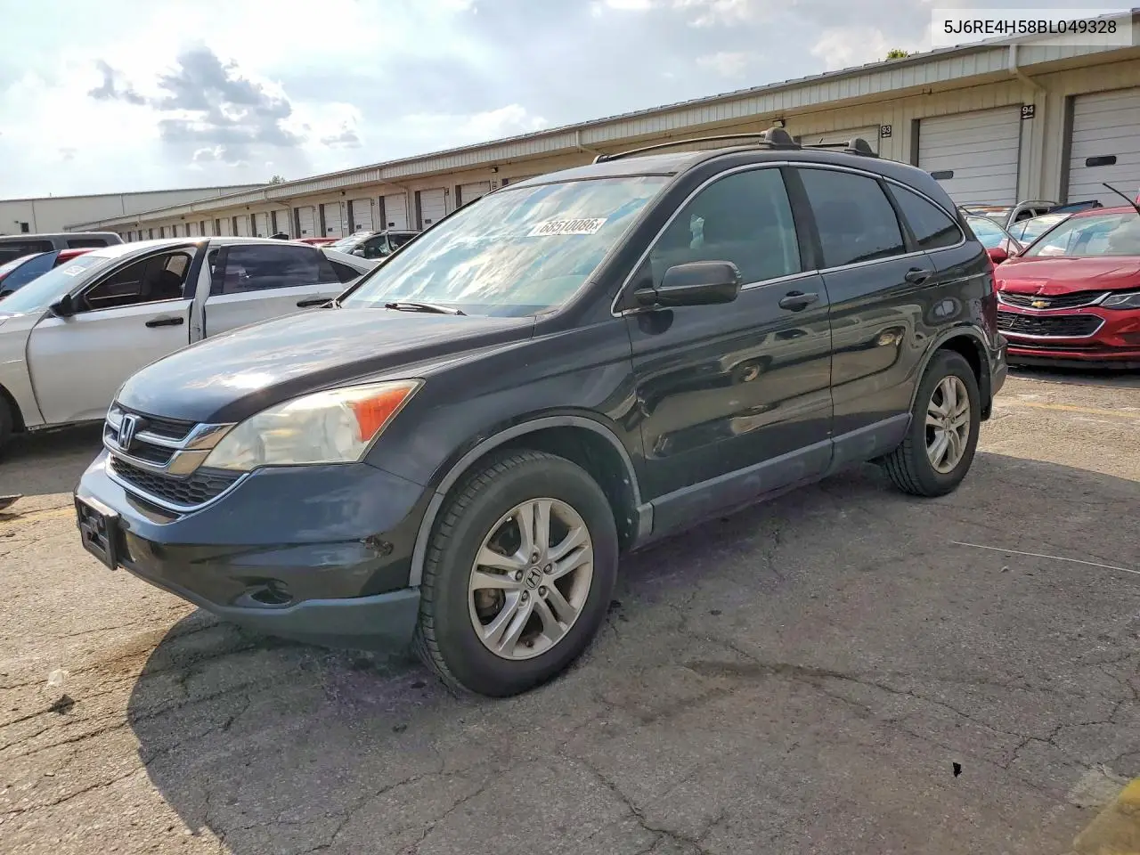 HONDA CR-V 2011, VIN 5J6RE4H58BL049328