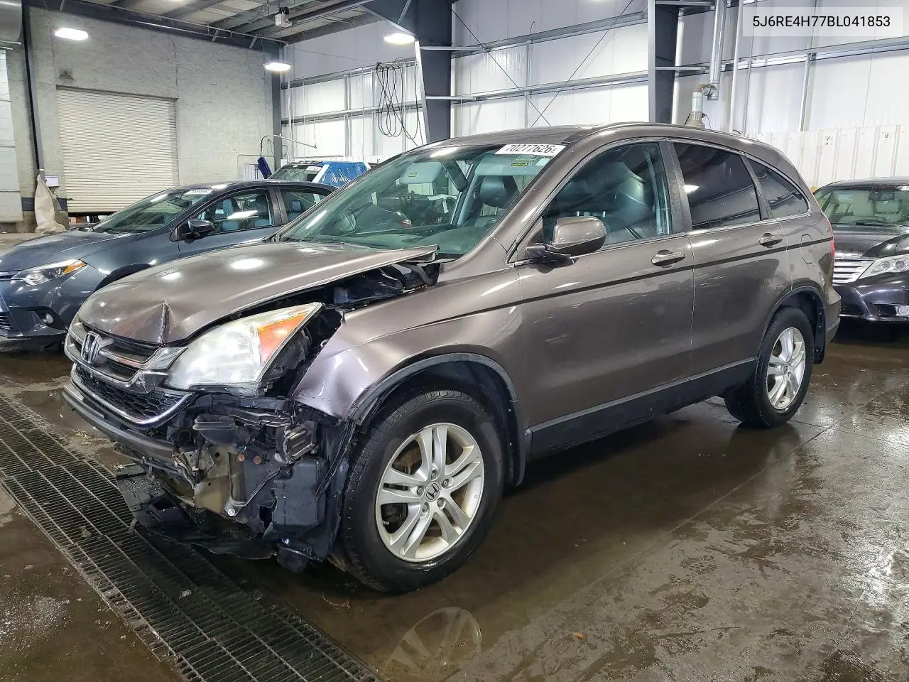 HONDA CR-V 2011, VIN 5J6RE4H77BL041853