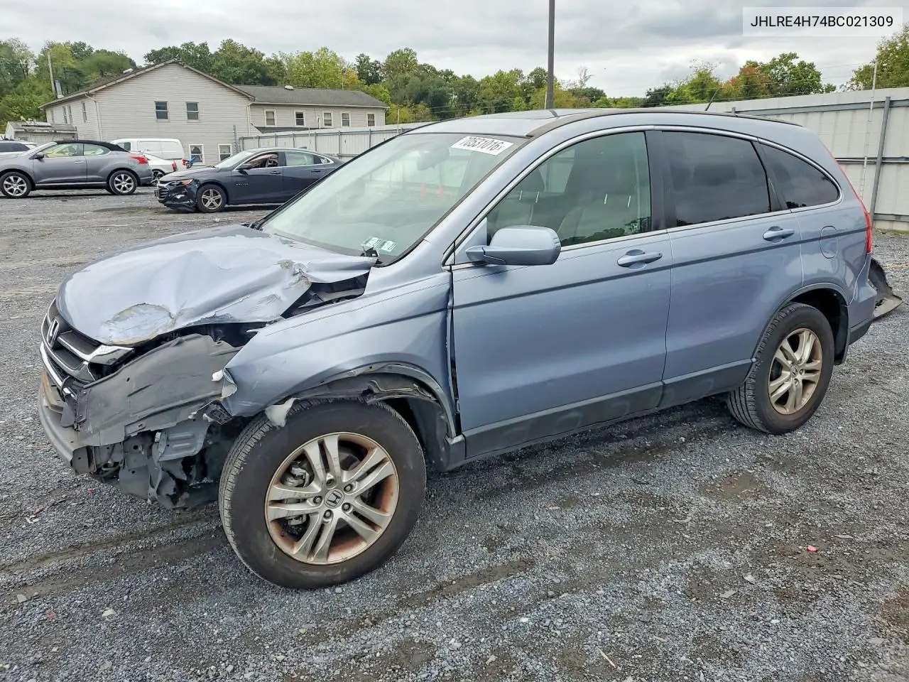 HONDA CR-V 2011, VIN JHLRE4H74BC021309