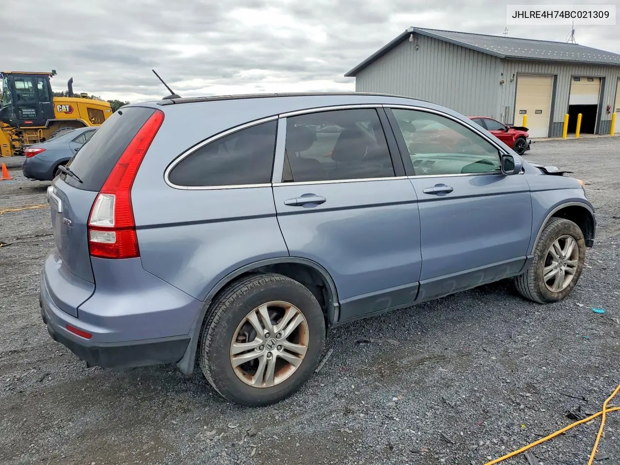 2011 HONDA CR-V VIN JHLRE4H74BC021309 — фото 3