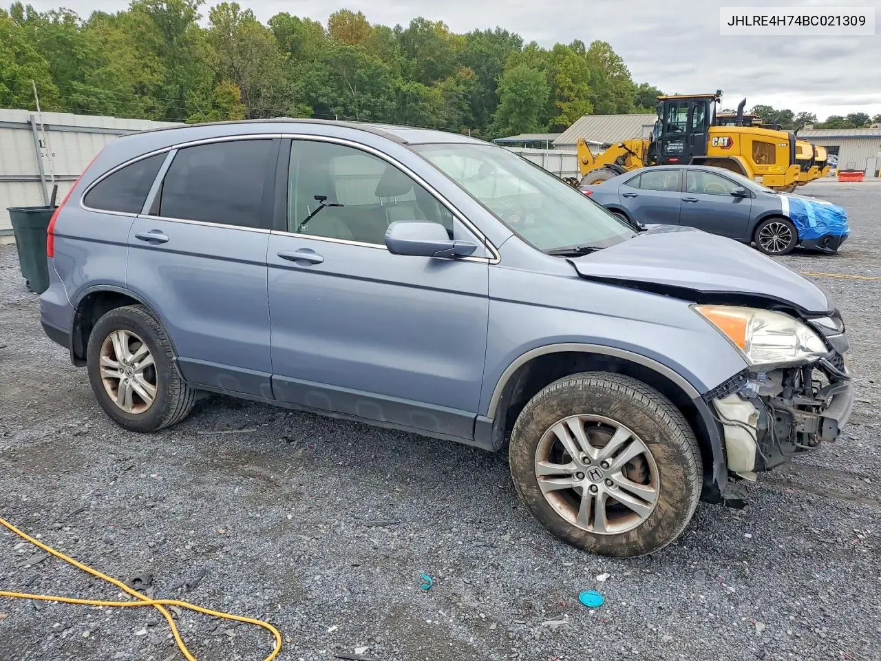 2011 HONDA CR-V VIN JHLRE4H74BC021309 — фото 4