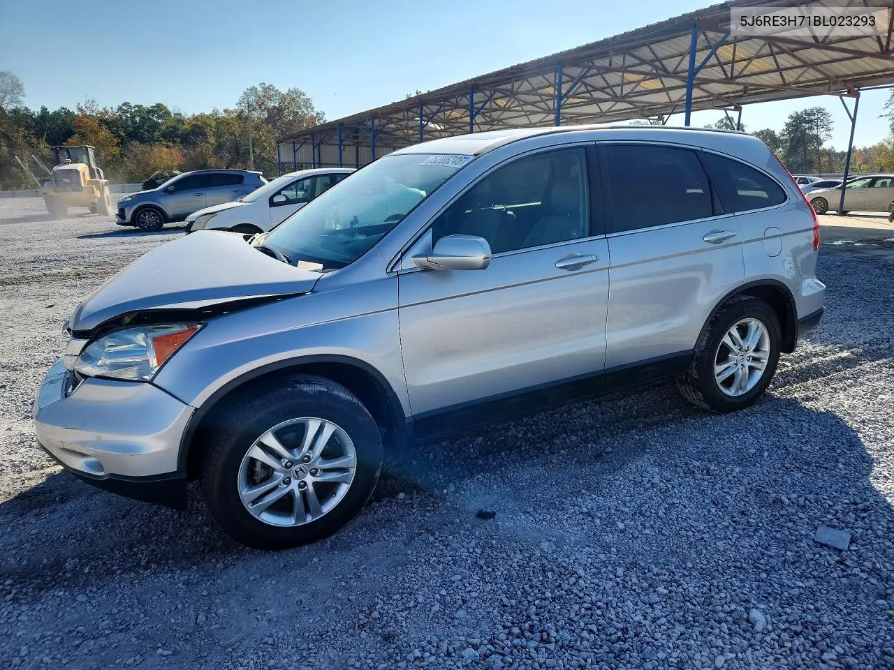 HONDA CR-V 2011, VIN 5J6RE3H71BL023293
