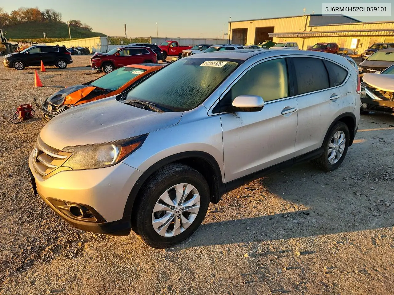 HONDA CR-V 2012, VIN 5J6RM4H52CL059101