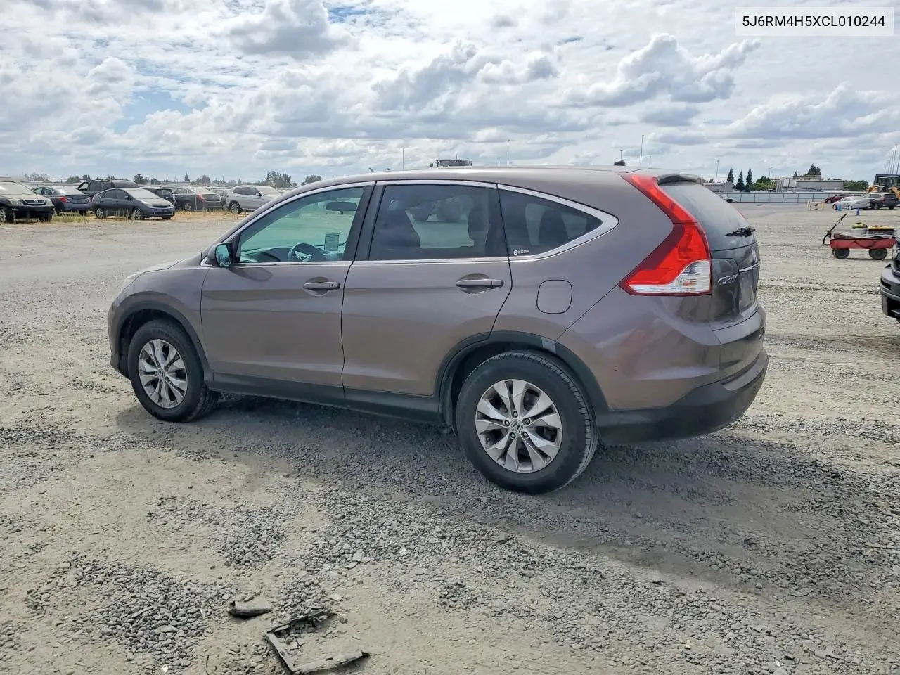 2012 HONDA CR-V VIN 5J6RM4H5XCL010244 — фото 2
