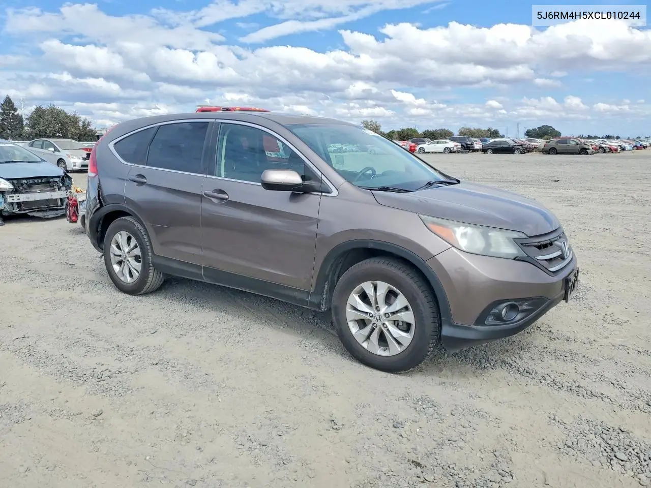 2012 HONDA CR-V VIN 5J6RM4H5XCL010244 — фото 4