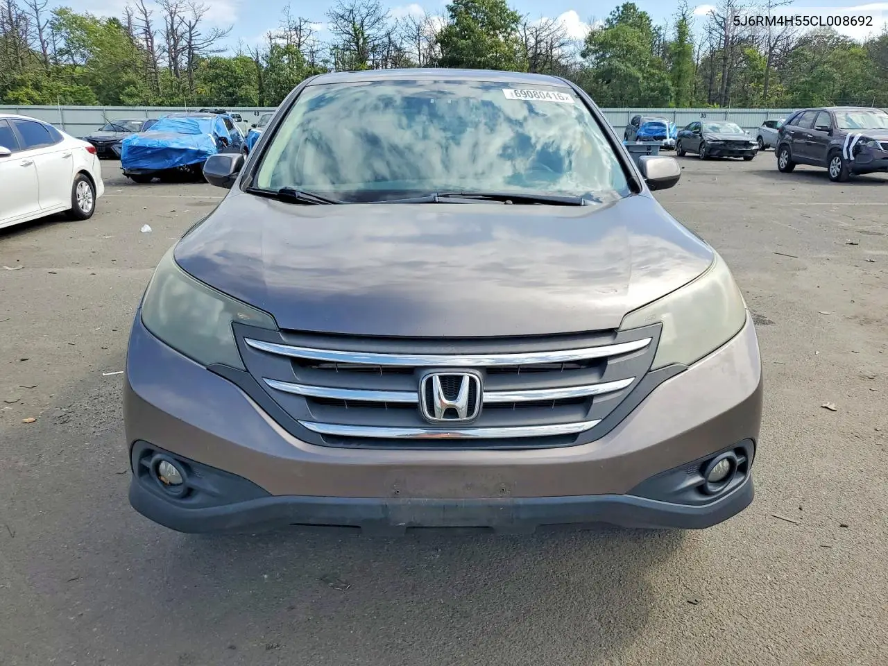 2012 HONDA CR-V VIN 5J6RM4H55CL008692 — фото 5