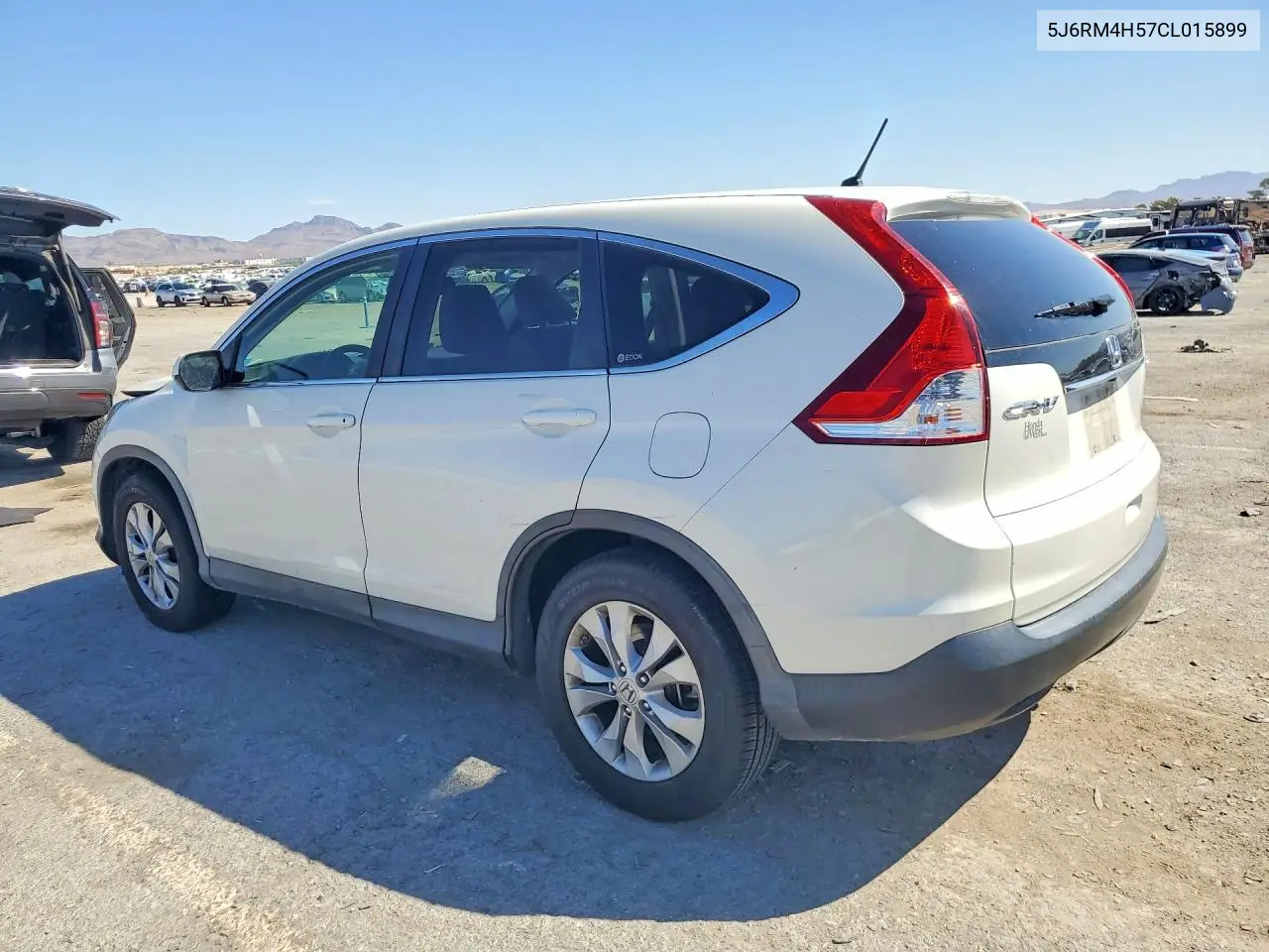 2012 HONDA CR-V VIN 5J6RM4H57CL015899 — фото 2