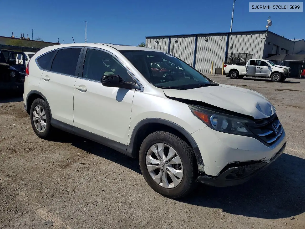 2012 HONDA CR-V VIN 5J6RM4H57CL015899 — фото 4