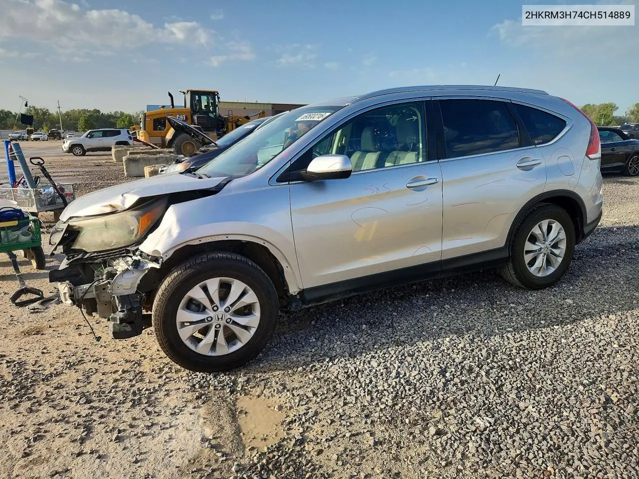 HONDA CR-V 2012, VIN 2HKRM3H74CH514889