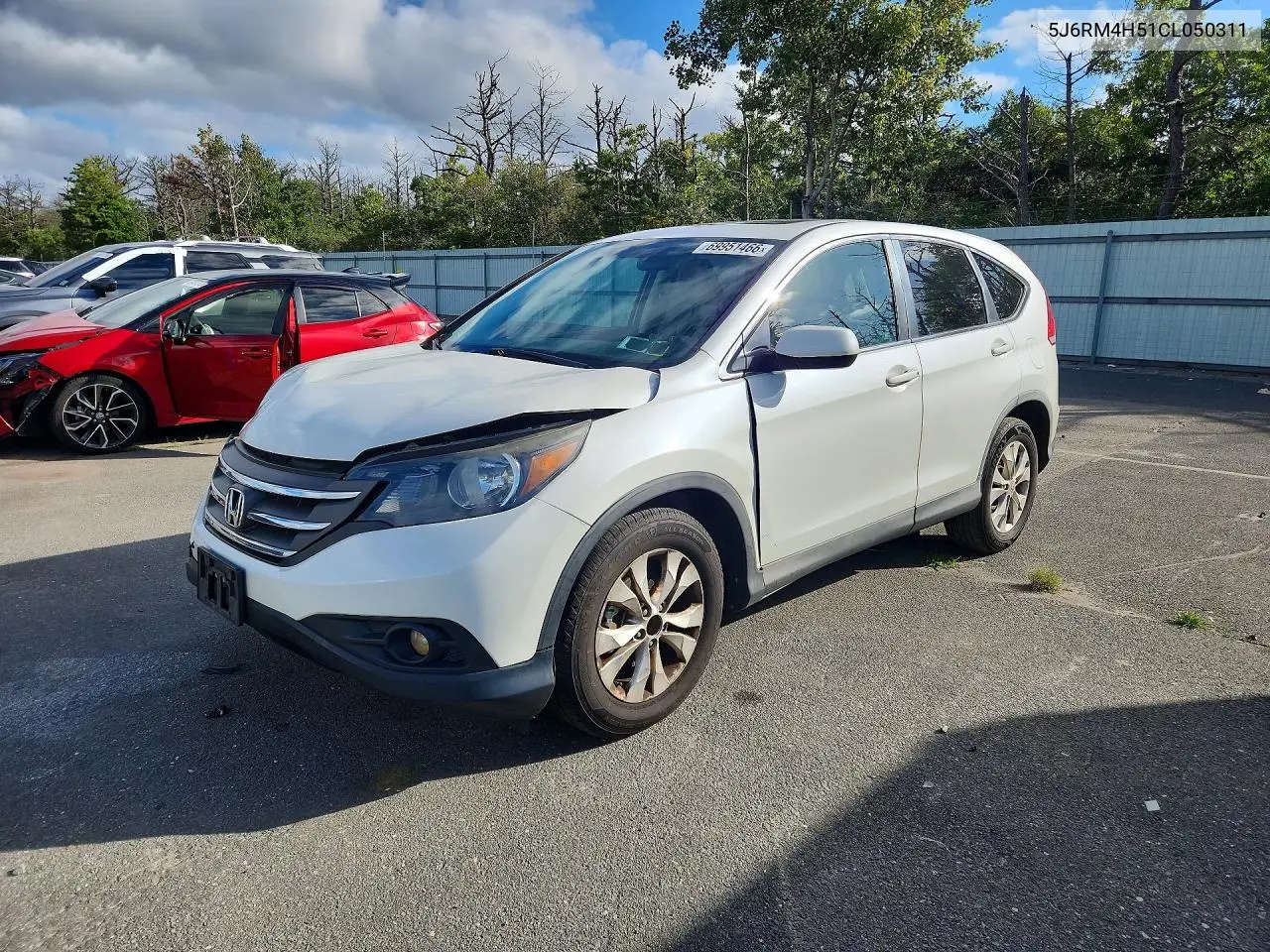 HONDA CR-V 2012, VIN 5J6RM4H51CL050311