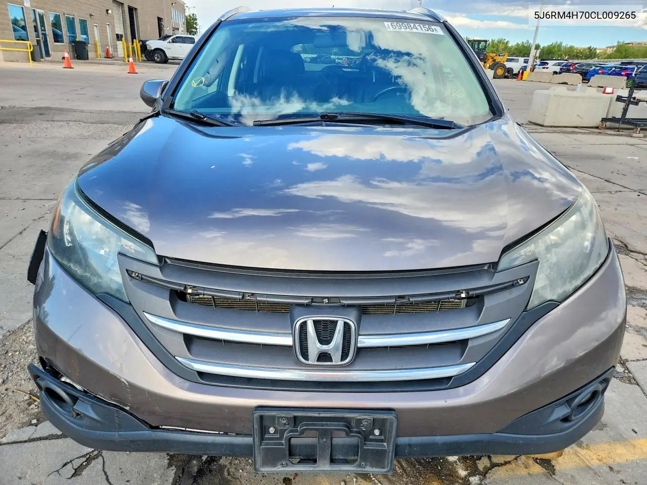 HONDA CR-V 2012, VIN 5J6RM4H70CL009265