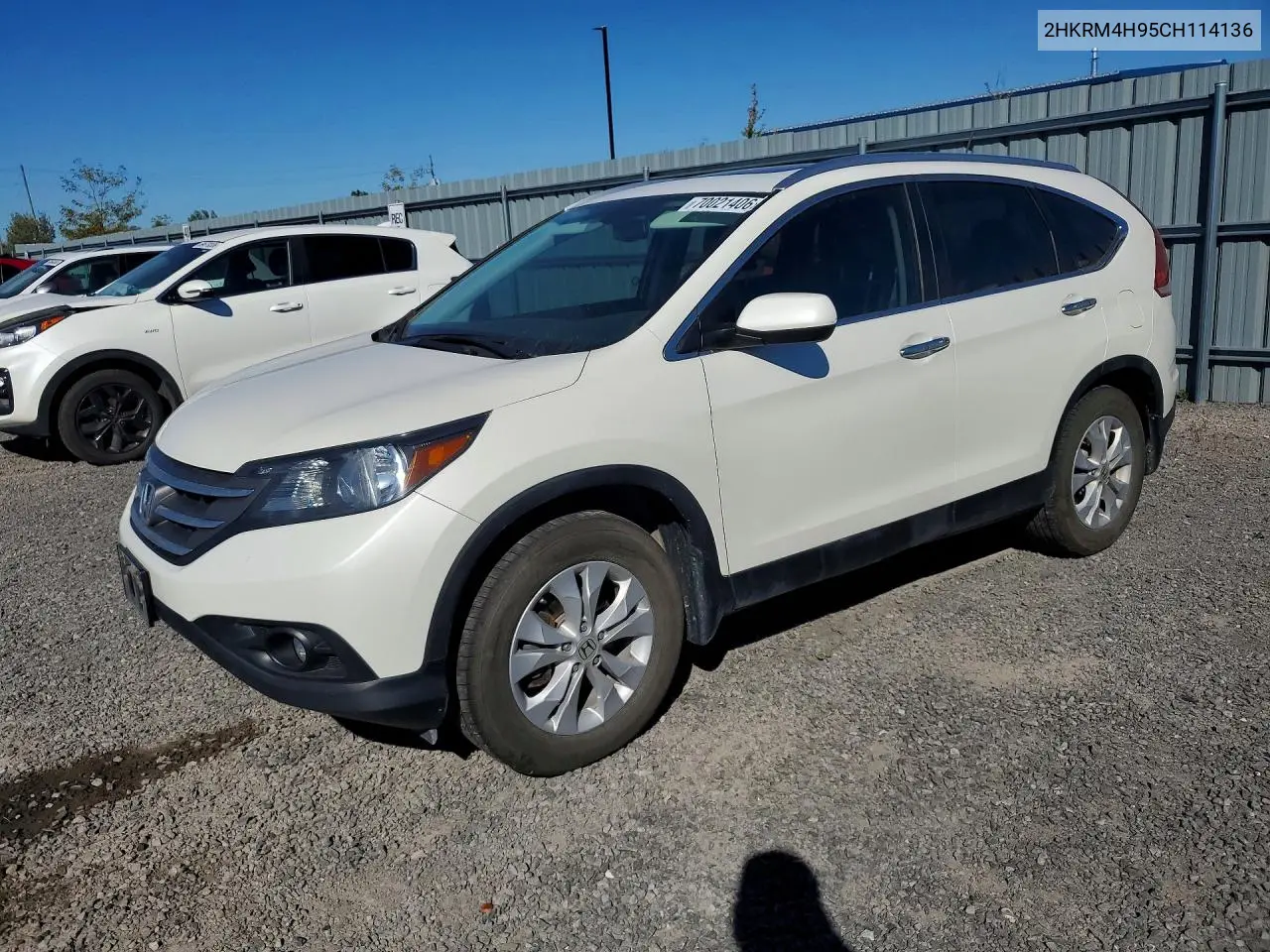 HONDA CR-V 2012, VIN 2HKRM4H95CH114136