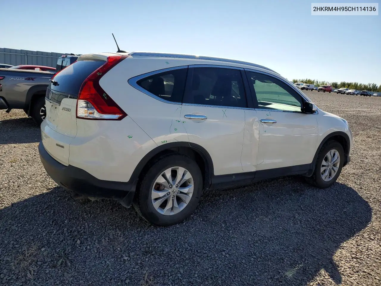 2012 HONDA CR-V VIN 2HKRM4H95CH114136 — фото 3