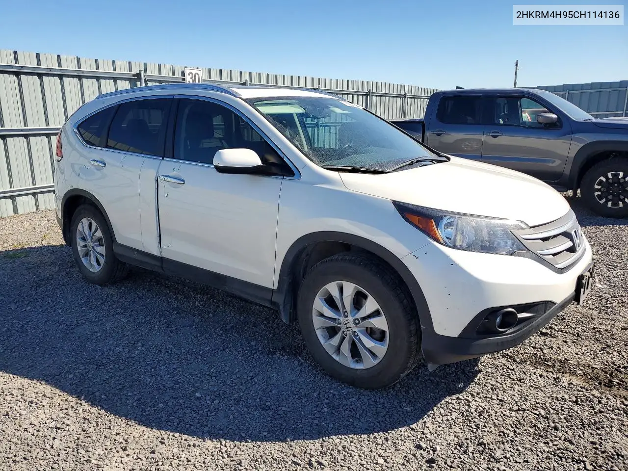 2012 HONDA CR-V VIN 2HKRM4H95CH114136 — фото 4