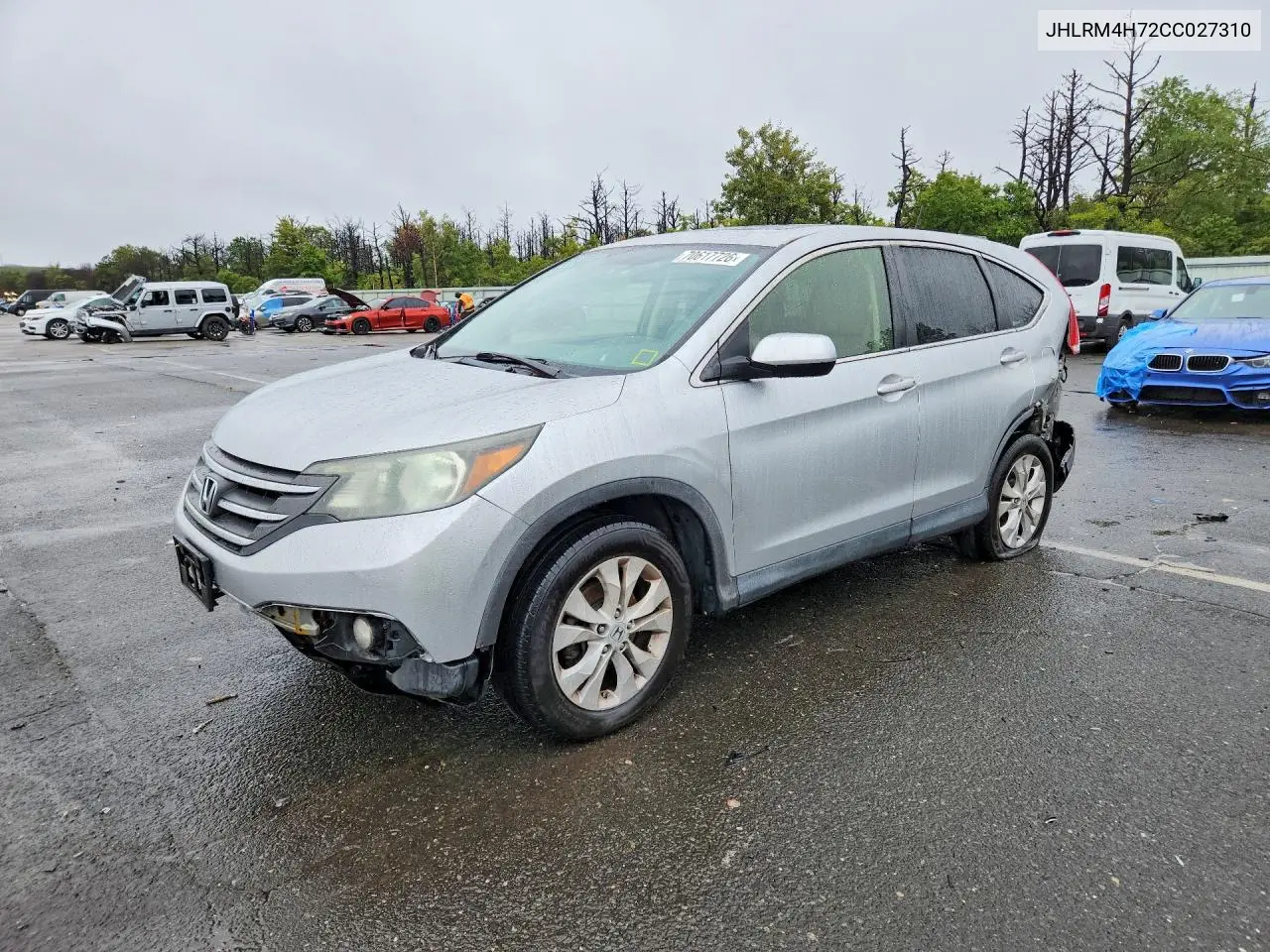 HONDA CR-V 2012, VIN JHLRM4H72CC027310