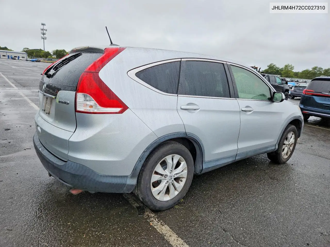 2012 HONDA CR-V VIN JHLRM4H72CC027310 — фото 3