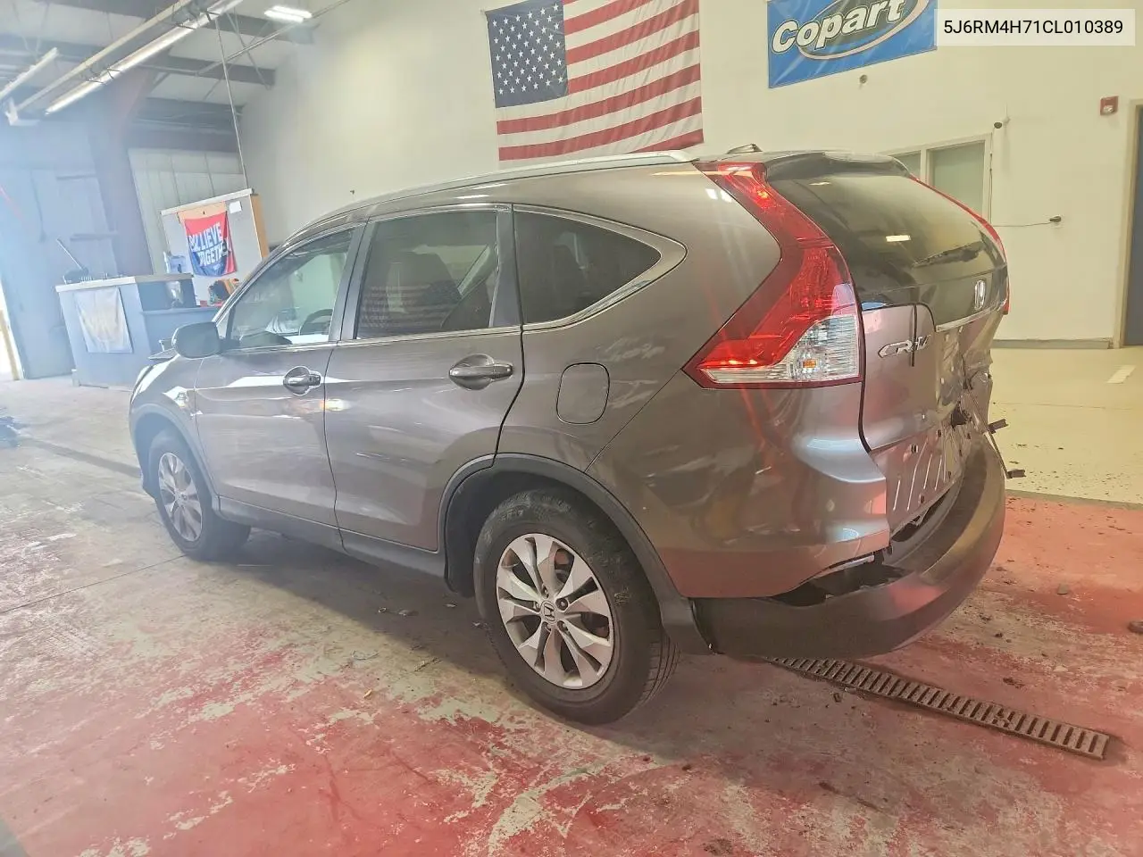 2012 HONDA CR-V VIN 5J6RM4H71CL010389 — фото 2