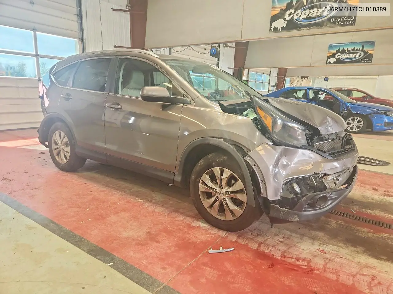 2012 HONDA CR-V VIN 5J6RM4H71CL010389 — фото 4