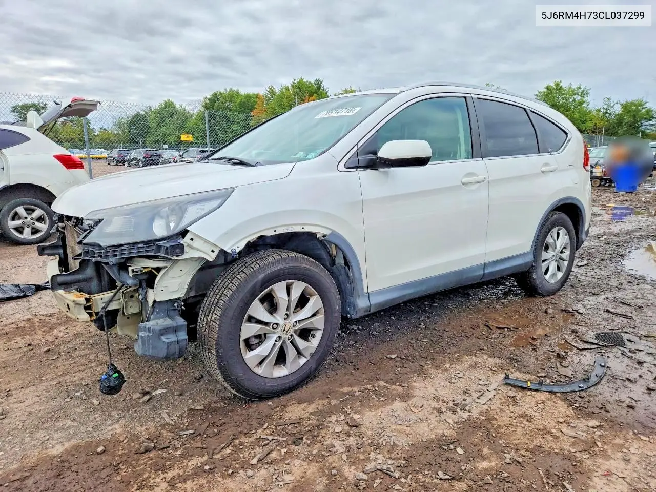 HONDA CR-V 2012, VIN 5J6RM4H73CL037299