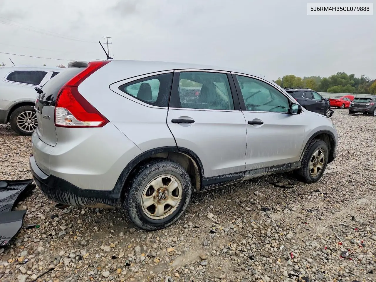 2012 HONDA CR-V VIN 5J6RM4H35CL079888 — фото 3