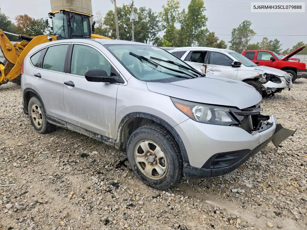 2012 HONDA CR-V VIN 5J6RM4H35CL079888 — фото 4