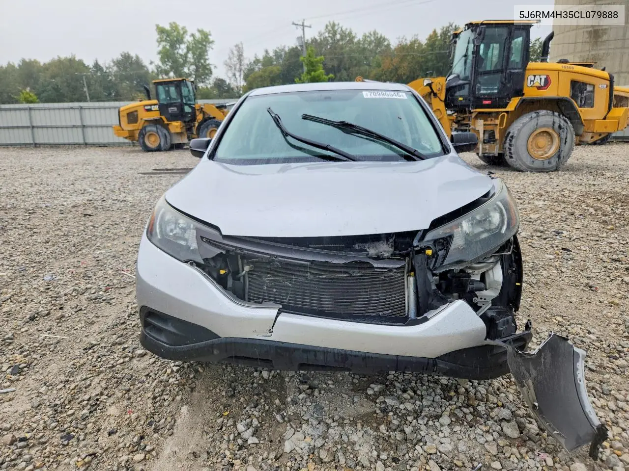 2012 HONDA CR-V VIN 5J6RM4H35CL079888 — фото 5