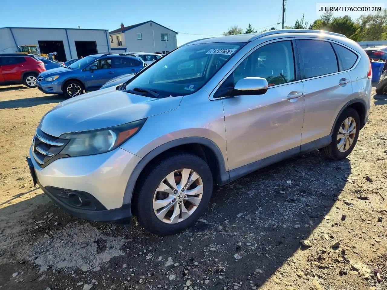 HONDA CR-V 2012, VIN JHLRM4H76CC001289