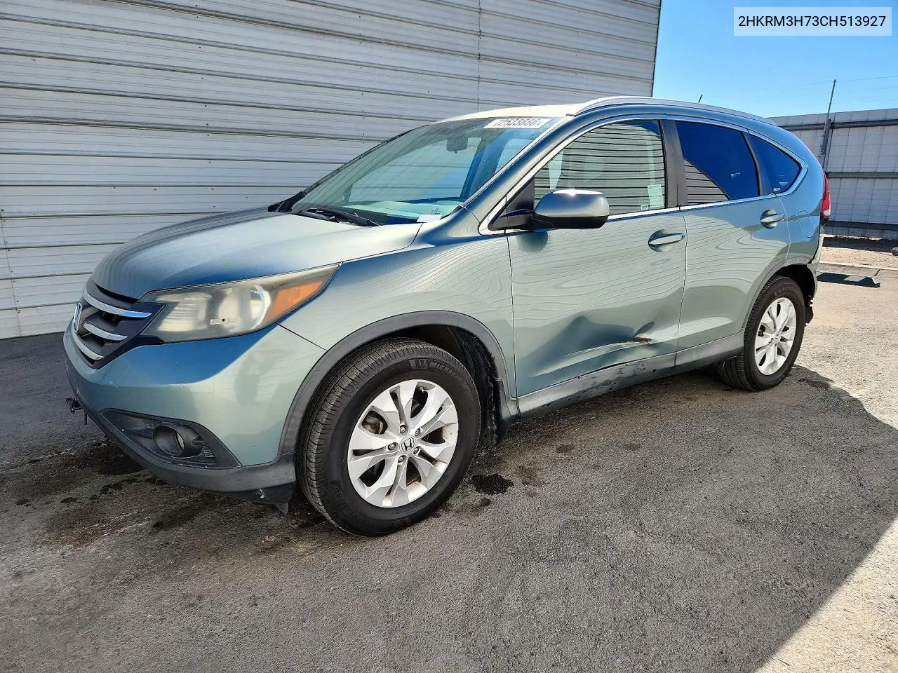 HONDA CR-V 2012, VIN 2HKRM3H73CH513927