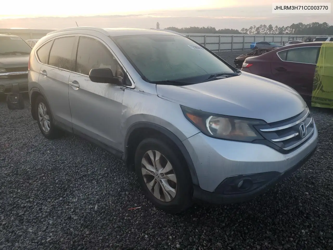 2012 HONDA CR-V VIN JHLRM3H71CC003770 — фото 4