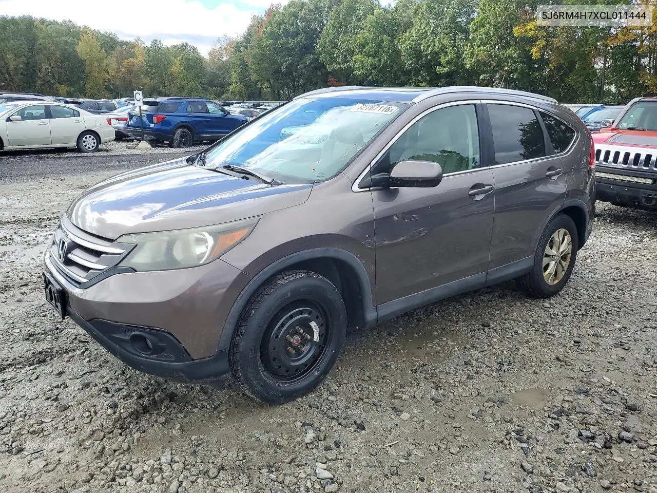 HONDA CR-V 2012, VIN 5J6RM4H7XCL011444